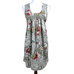 Hazel Hazel Hazel Womens Large Paisley Floral Cotton Dress